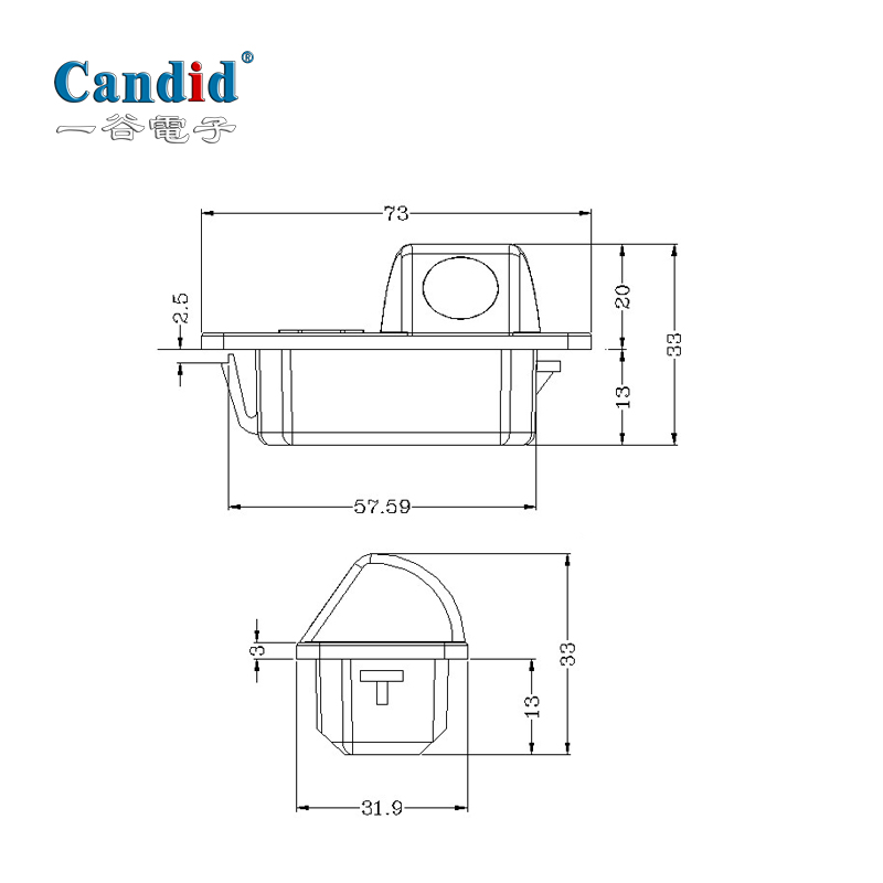  cameras for BMW 3series /5series/X1/X3/X5/X6/M5