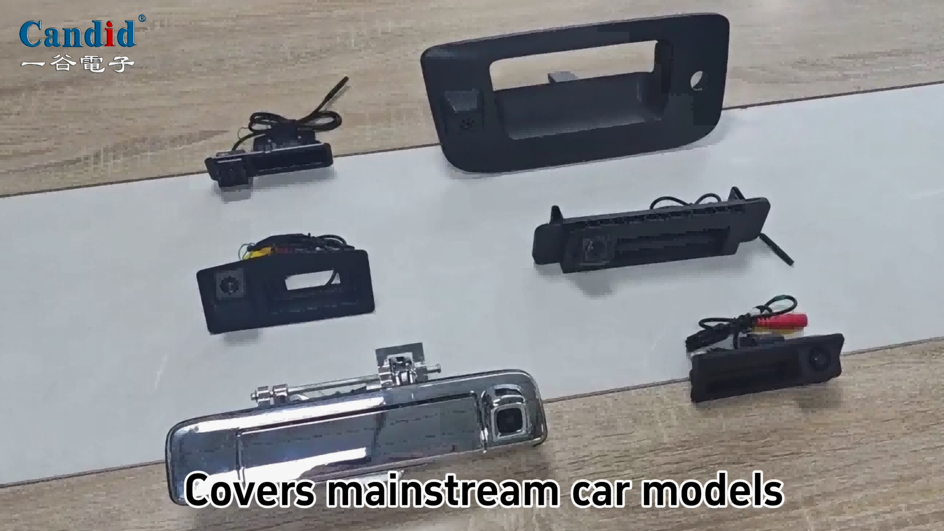 Car Tailgate Handle Camera