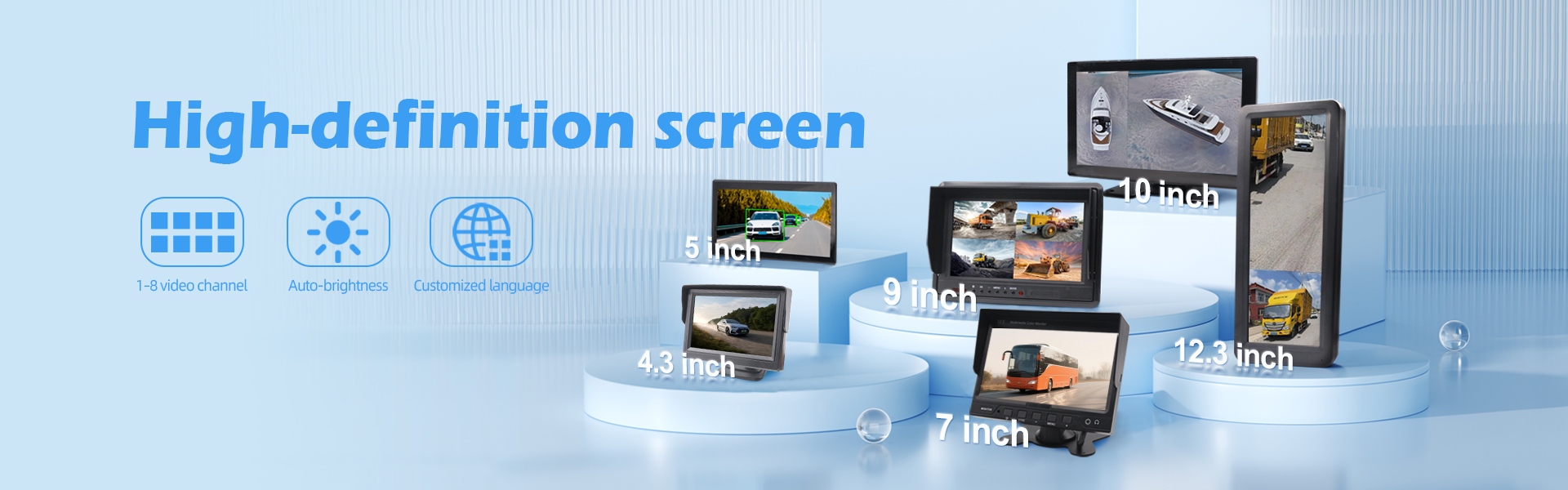 High-definition screen