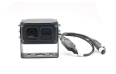 Infrared thermal dula lens AI camera
