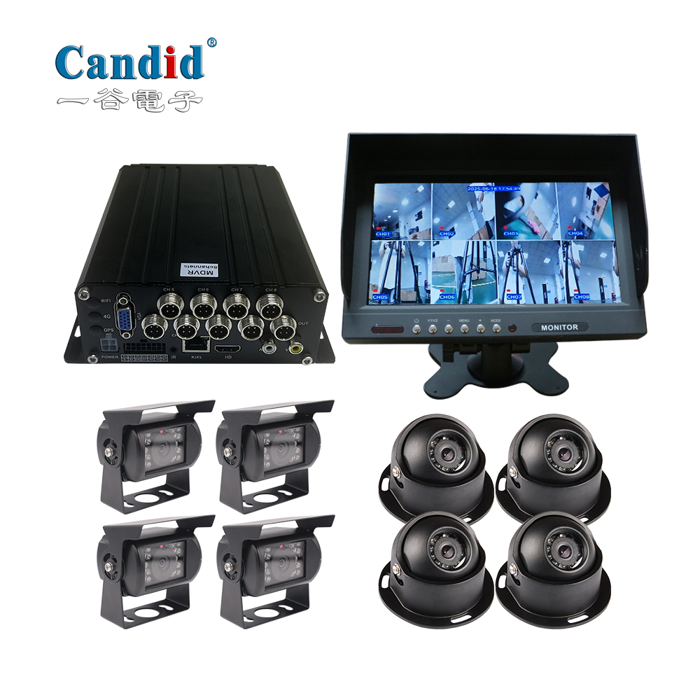 8-Channel Blind Spot Monitoring System for Vehicles