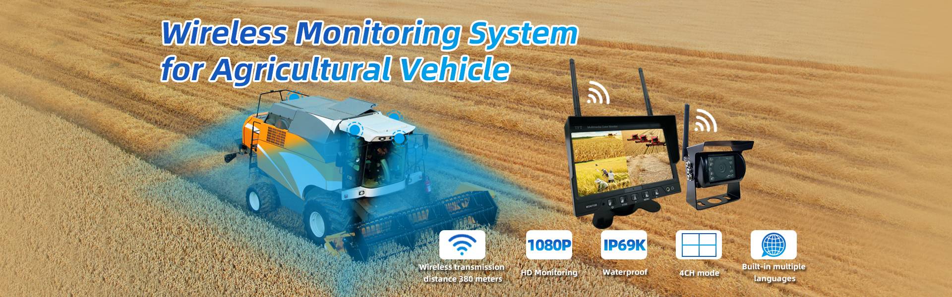 Wireless Monitoring System for Agricultural Vehicle