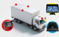8-Channel Blind Spot Monitoring System for Vehicles 